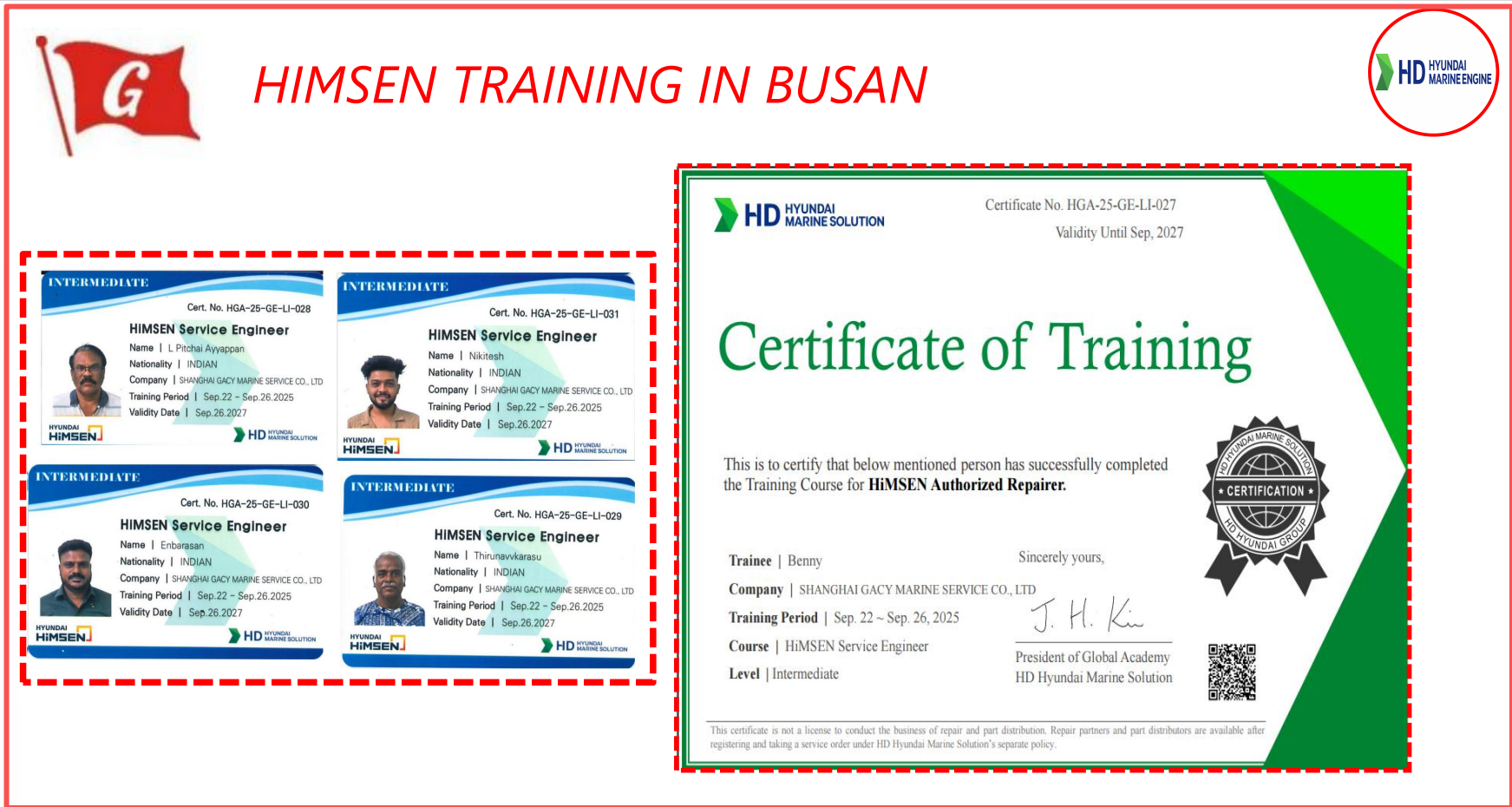 Hyundai Himen Engineer Training